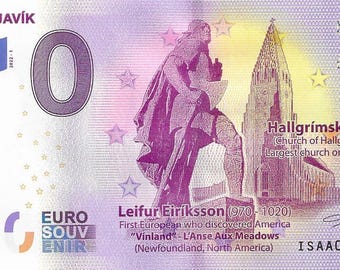 Reykjavik-biljet van 0 euro