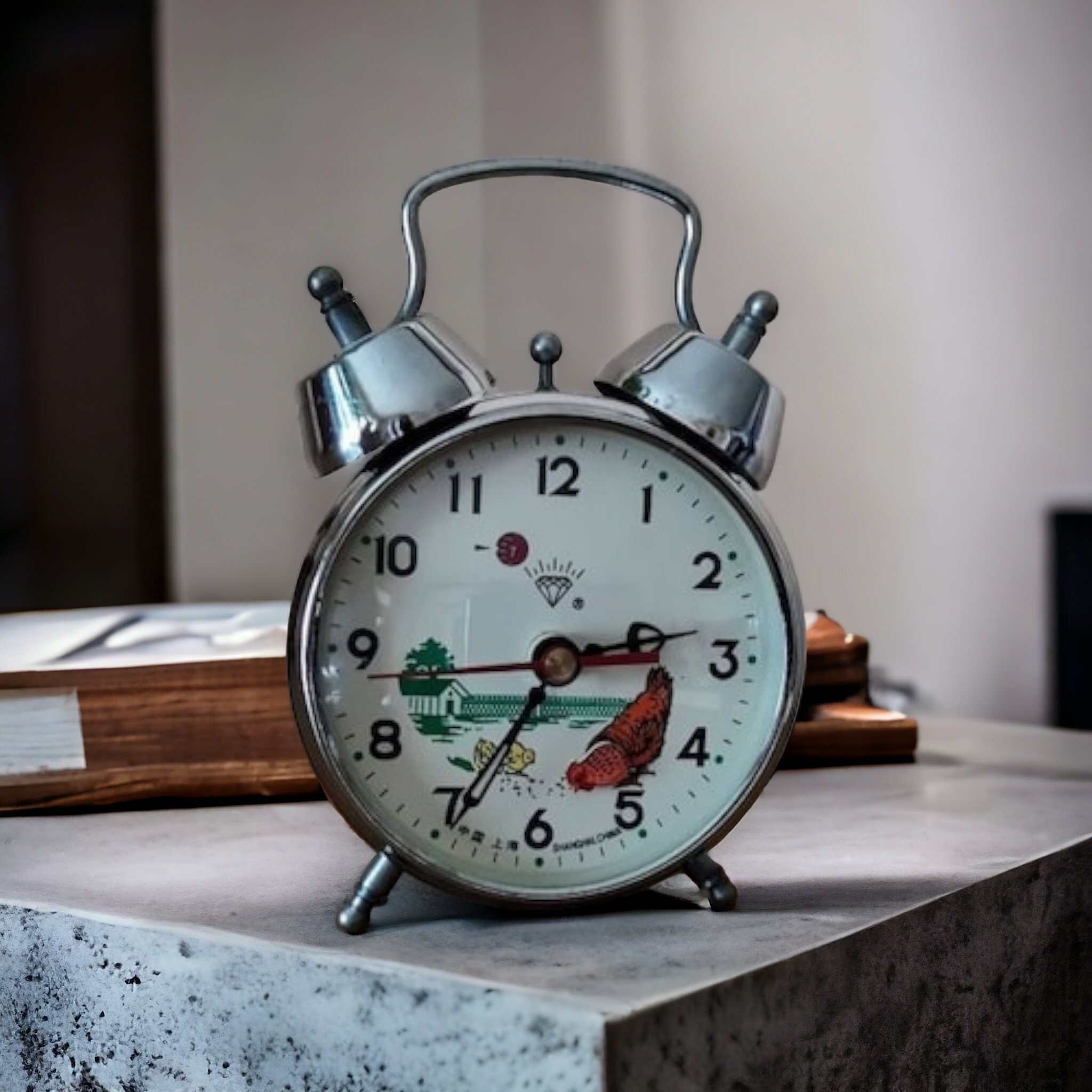 Reloj despertador gallina new arrivals