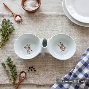 Stara ceramiczna solniczka i pieprzniczka z pojemnikiem na wykałaczki, miski na palce, miski na szczypce, antyczna solniczka, pojemnik na szczypce, pojemnik na wykałaczki