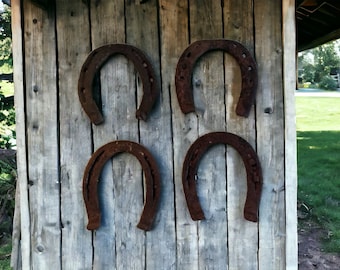 Rusty iron horseshoe, lucky horseshoe, iron anniversary, horseshoe Wall hanging decor, horseshoe gift, Rustic horseshoe, iron gift for Him