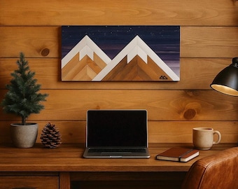 Mountain Wood Picture 1x2