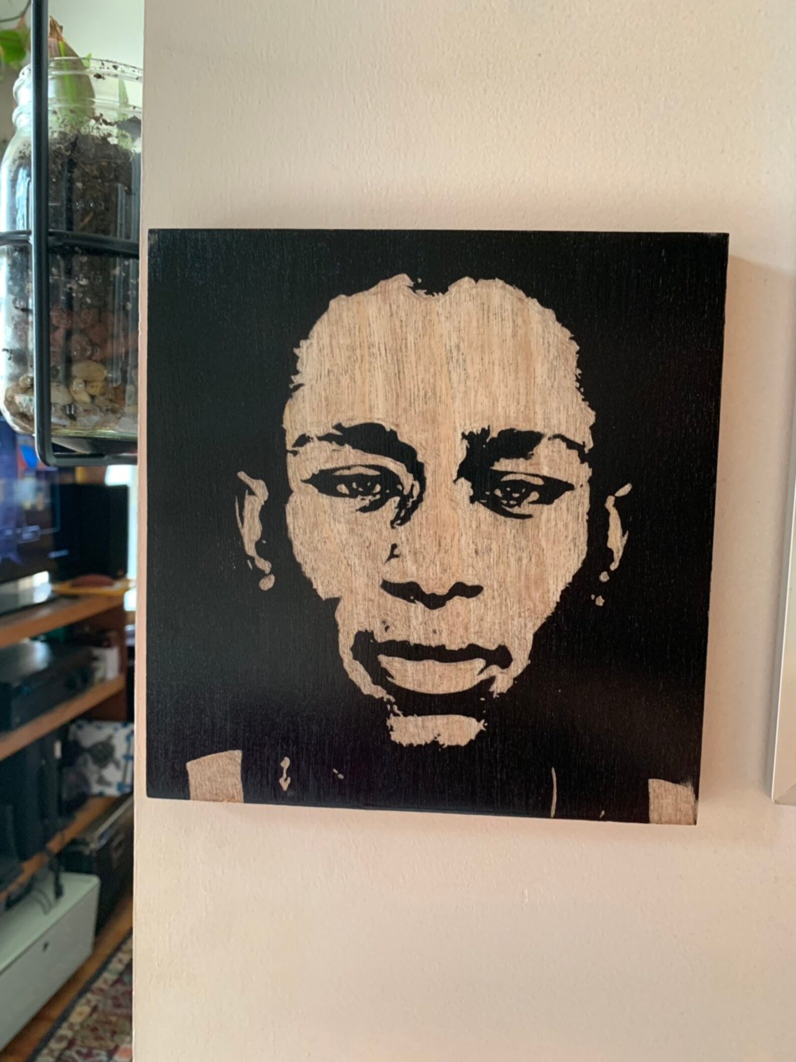 Mos Def Original Handmade Wood Etching / Wood Engraving / Etsy