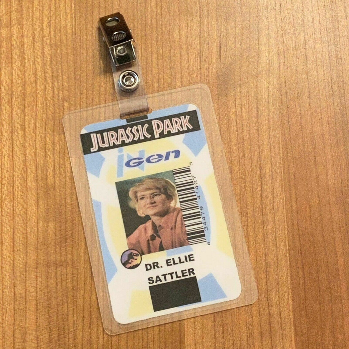 Jurassic Park Character Inspired ID Badge. Your Choice Of | Etsy