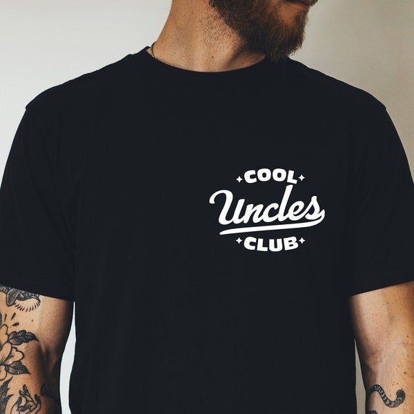 Father's Day Cool Uncles Club T-Shirt, Unique Gift for Uncles, Men's Fashion Casual Sweatshirt & Hoodie, Happy Fathers Day, Best Gift Ideas