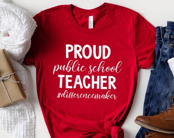 red school t shirts