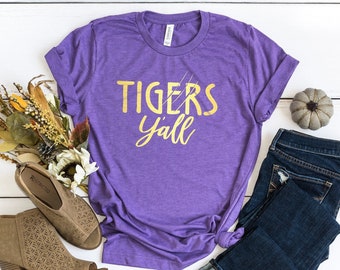 Womens Lsu Shirt - Etsy