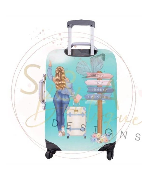Luggage Cover suitcase Protector Suitcase Cover Etsy