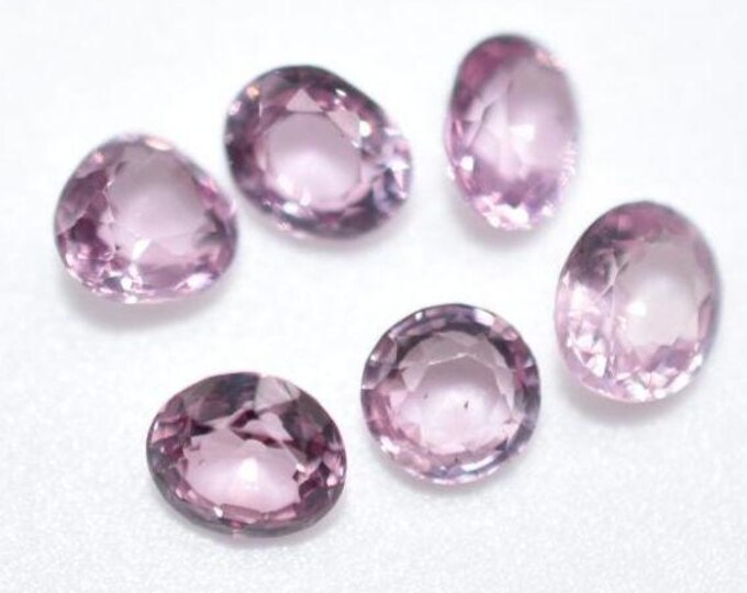 6pc (2.37ct) Lot of Pink Malaia Garnet - Oval Faceted Garnet From ...