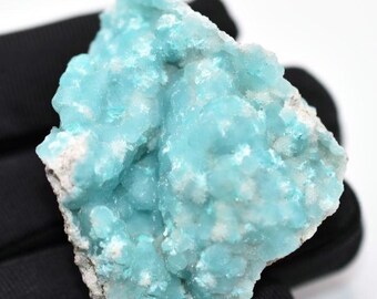 59g ブルーヘミモルファイト標本 - 高品質ブルーヘミモルファイト鉱物