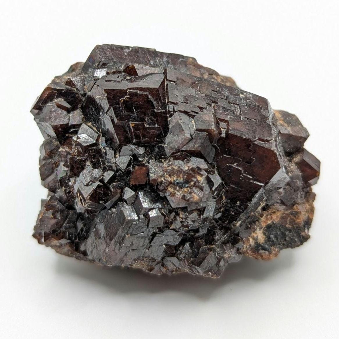 その他 Mali 105g Mali Garnet Mineral Specimen - Garnet Crystal Cluster