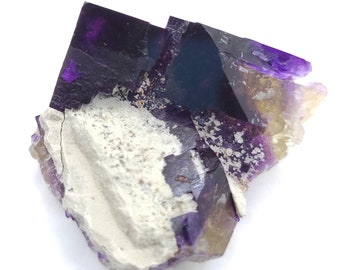 32g Illinois Fluorite Specimen - Purple Fluorite from Cave-in-Rock, Hardin County, Illinois - Natural Purple Fluorite Mineral Specimen