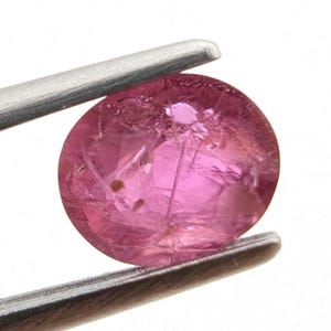 1.12ct Pinkish Red Ruby Gemstone - Oval Faceted Ruby from Mozambique - Oval Cut Ruby - Heated Ruby Gemstone - Loose Gems - Heat Treated Ruby
