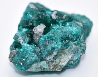 31g Dioptase Crystal Specimen - Dioptase from Sanda, Mindouli, Republic of Congo - Green Dioptase Crystal - Raw Dioptase Mineral Specimen