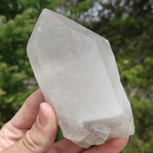 391g Large Smoky Quartz Crystal Point Raw Quartz Natural Raw Smoky Quartz Point Pakistan Mineral Specimen Big Rough Quartz Point Stone