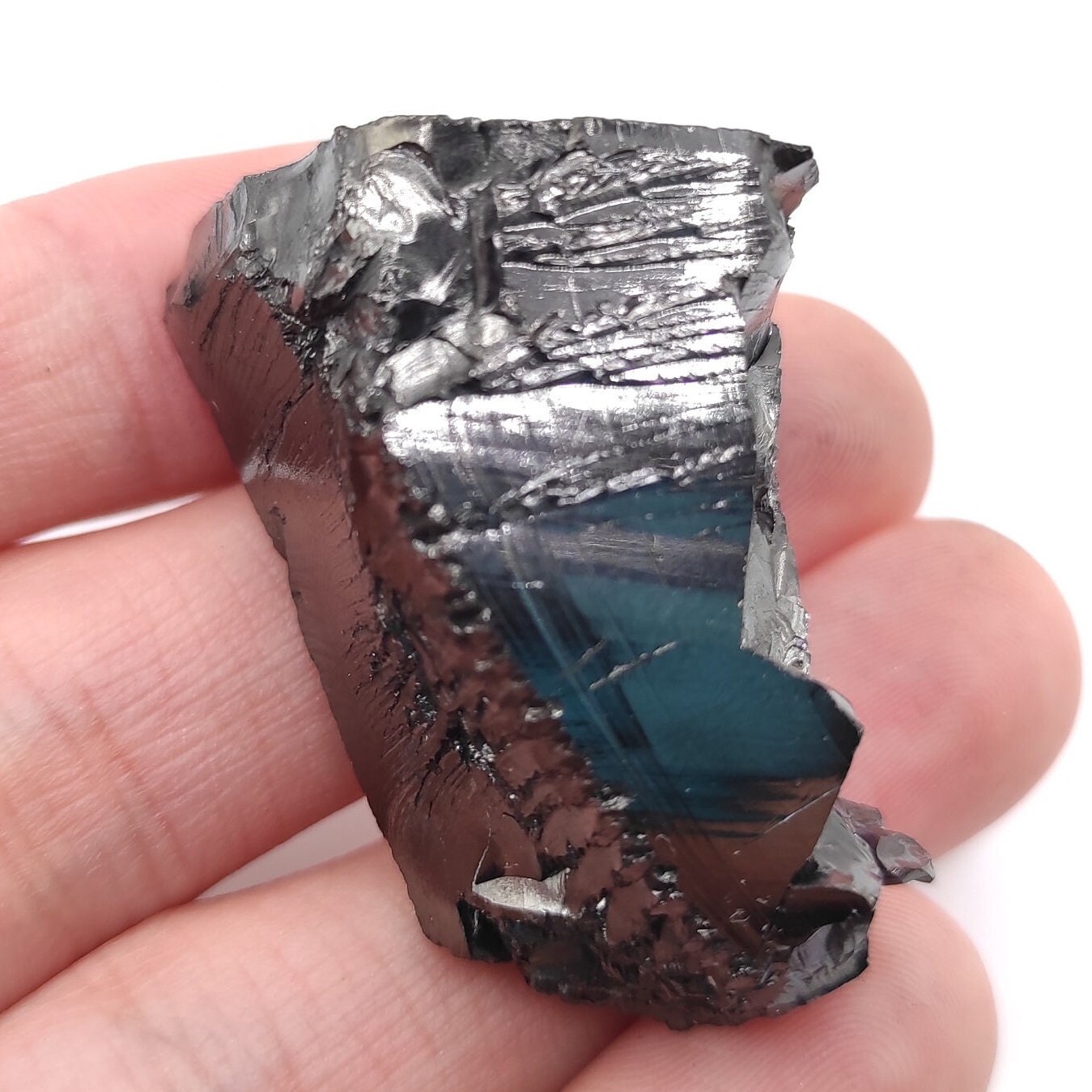 Cristal de shungit crudo Shungit áspera de Rusia Piedra de protección EMF  Piedra curativa Tienda de cristal -  España