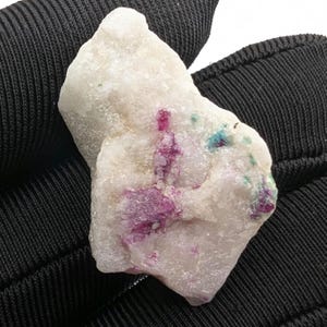 27 ct Ruby in Marble Matrix Specimen from Mogok, Myanmar - Natural Ruby Corundum Mineral Specimen - Burmese Minerals