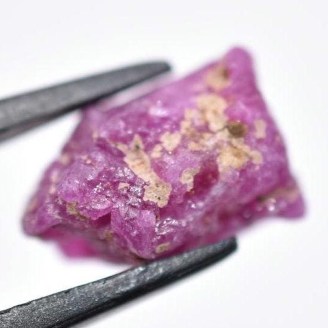 Piedra Natural De Rubí 5.00 Quilates AA++ - Rubí Original Sin Calentar Para Uso Astrológico, Certificado