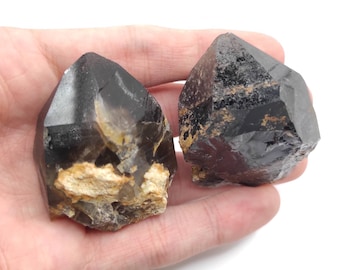 コレクション用アフリカマラウイ産天然スモーキークォーツポイント