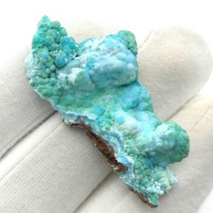9g Chrysocolla Mineral Specimen - Sanda, Mindouli, Republic of Congo - Blue Chrysocolla Crystal - Raw Chrysocolla Mineral Specimen