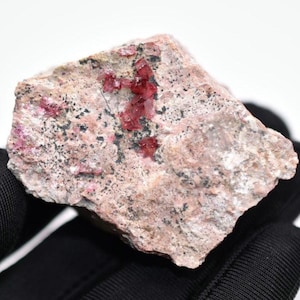 93g Roselite in Matrix from Bou Azzer, Morocco - Rare Pink Roselite Mineral - Rare Mineral Specimen - Natural Crystals - Rough Gemstones