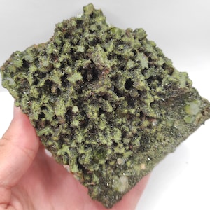 630g XL Sparkly Epidote & Forest Quartz - Hakkari, Turkey - Epidote with Clear Quartz - Forest Fairy Quartz - Natural Minerals - Rare Find