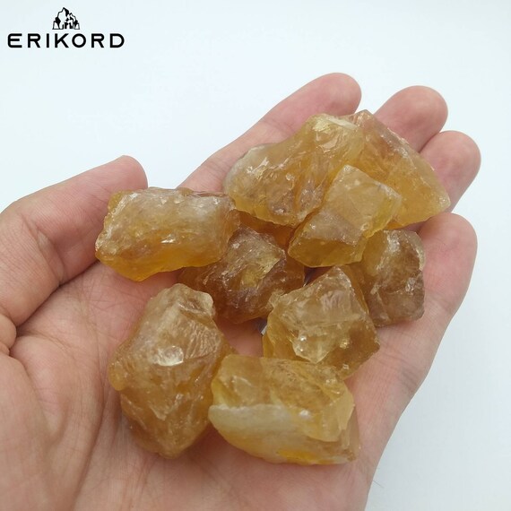 143g Raw Citrine Yellow Citrine Brazil Citrine Gemstones Lot Etsy