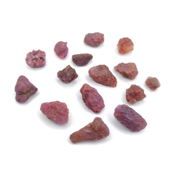 65ct Untreated Ruby Lot Unheated Ruby Gemstones Raw Red Ruby from  Mozambique Rough Rubies Gems Loose Ruby Gemstones Rough Gems