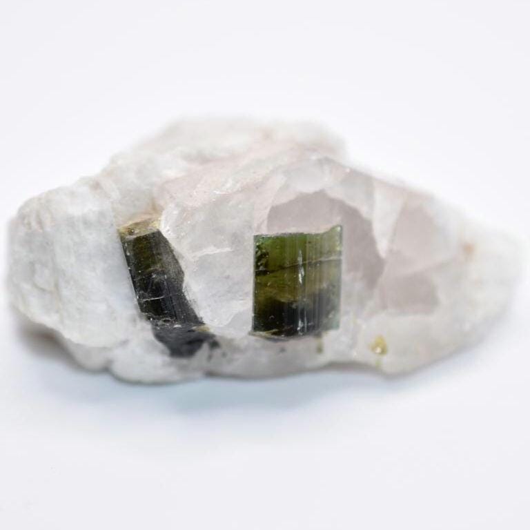 49g グリーントルマリン結晶（マトリックス入り） - パキスタン