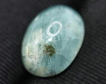 Cabujón de grandidierita de 9,93 ct - Grandidierita verde azulada natural sin calentar - Cabujón de piedra preciosa suelta de Madagascar - Gran grandidierita