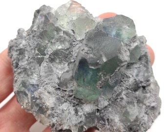 44g 透明水晶標本 - コロンビア、ベレザ産透明水晶クラスター - 水晶