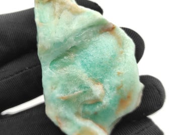 Ejemplar de aragonito azul (52 g) - Cristal de aragonito azul - Ejemplares de cristal natural - Cristal de aragonito en bruto de Afganistán