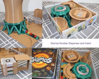 Gizmos Nuclear Marble Dispenser and Box insert