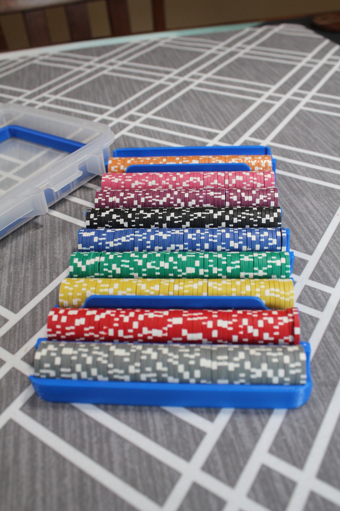 Mini Poker Chip insert holds 500 chips Etsy