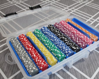 Mini Poker Chip insert holds 500 chips