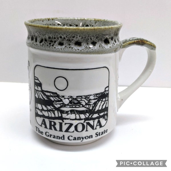 Grand Canyon Arizona Verre à Liqueur Motif Timbre