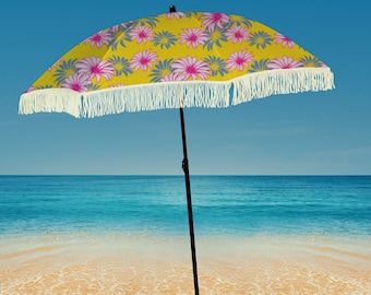 Sunny Slope Beach Umbrella with Sand Anchor