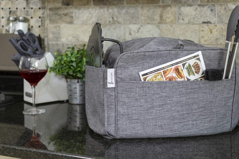 Foxcarr Indoor Ninja Foodi Grill Cover With Storage Pockets Etsy UK