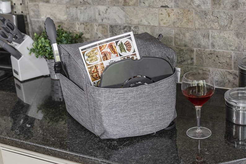 Foxcarr Indoor Ninja Foodi Grill Cover With Storage Pockets Etsy UK