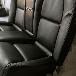 For 04 05 06 07 08 Acura TL Upholstery Rear Bottom Seat Cover Replacement PU Leather 2004 2005 2006 2007 2008