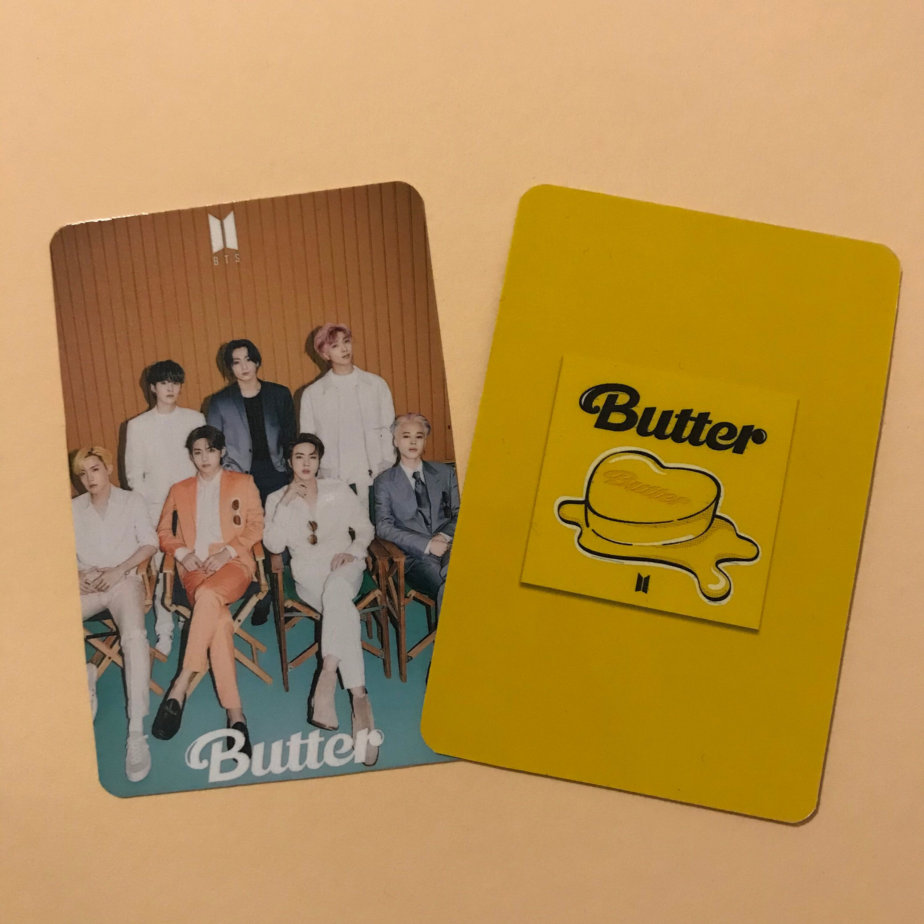 BTS BUTTER Doublesided Photocards Etsy