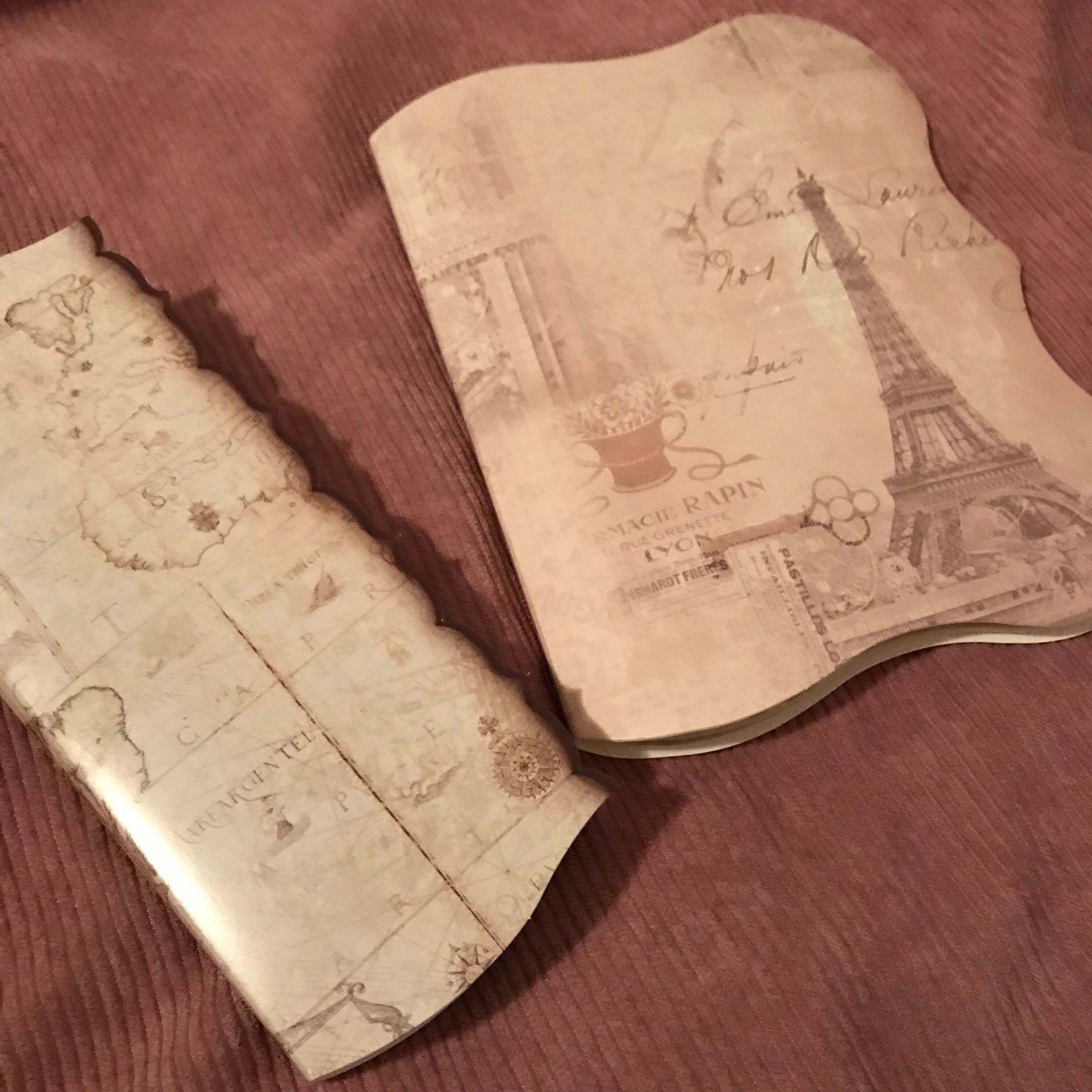 Scrapbook / journal stationery set vintage theme Etsy