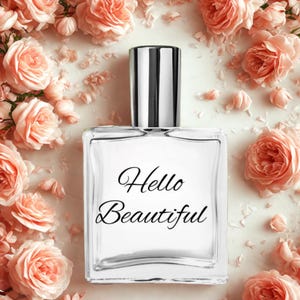 Flowery Perfume, Hello Beautiful Perfume , Perfume Bottle, Girly Scent, Gift For Her, Spa Gift, Self Care Gift, Artisan Perfume