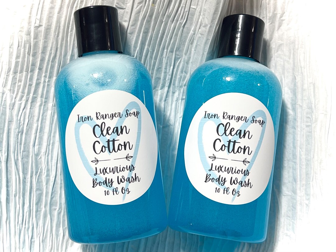 Clean Cotton Moisturizing Shower Gel/ Fresh Scented Body Wash/ Etsy