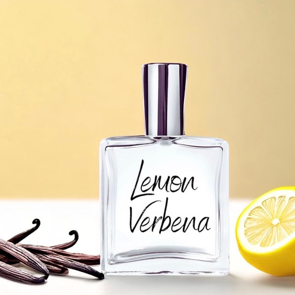 Lemon Verbena Perfume, Perfume Spray, Perfume Bottle, Gift For Her, Spa Gift, Lemon Scent, Woman’s Perfume, Valentines Gift