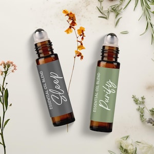 Essential Oil , Roll On, Fragrance Roll On, Aromatherapy, Essential Oils Gift, Essential Oil Roller Ball, Spa Gift, Sleep, Calming, Relax