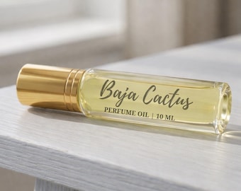 Baja Cactus Roll On Perfume Oil: Natural Fragrance (10ml)