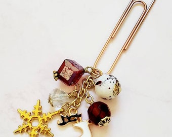 Reindeer Christmas Planner Clip