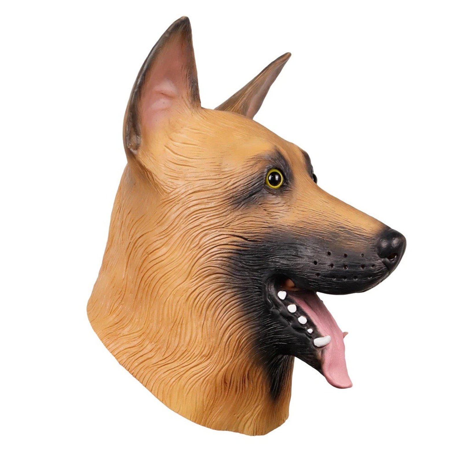 Cosmask latex Eagles Underdog Mask Halloween Dog Head mask | Etsy