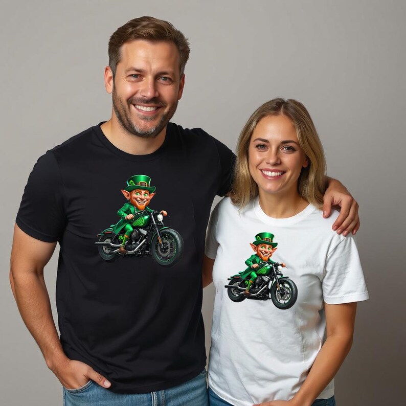 st paddys day harley shirt