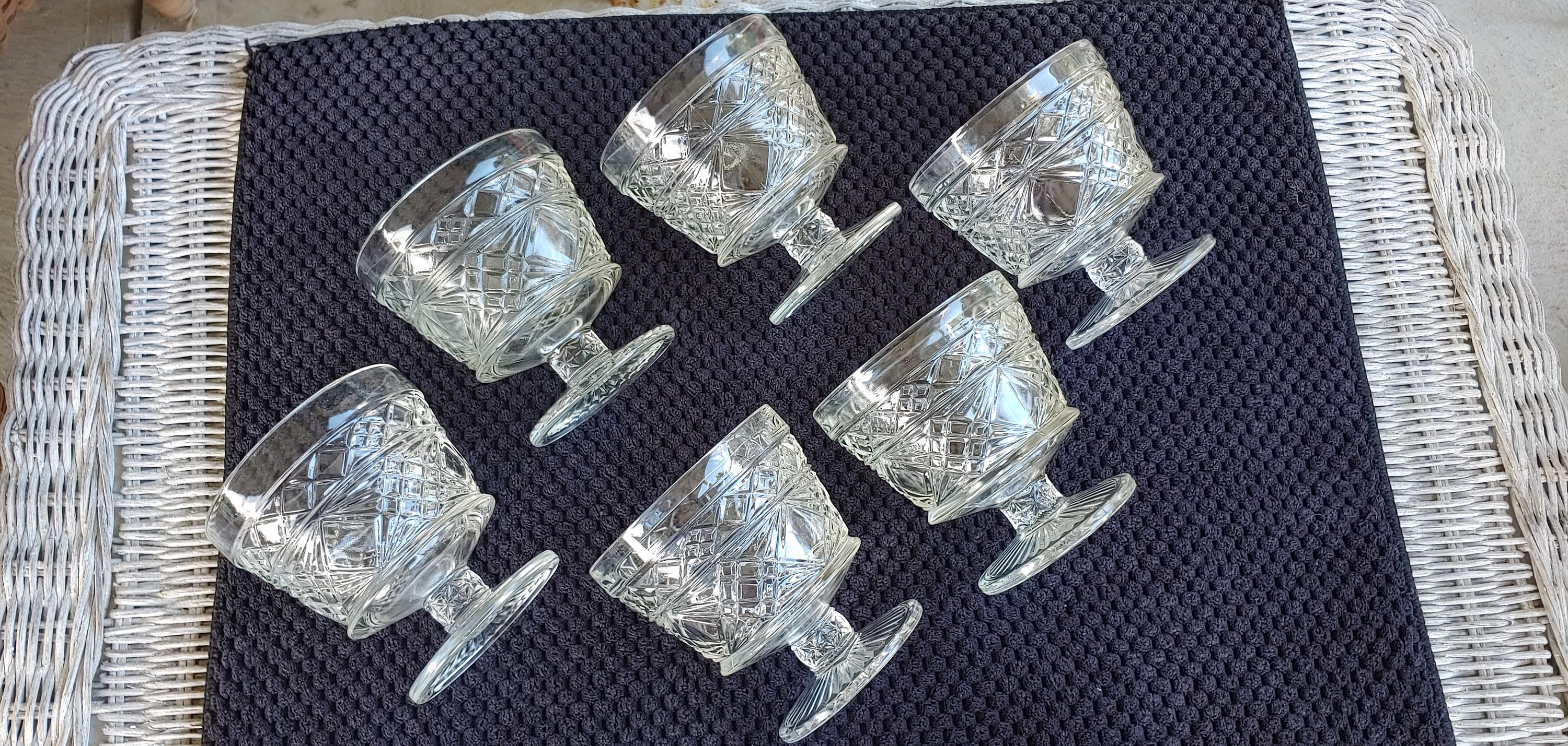 Hazel-atlas Glass Company, Big Top Peanut Butter Pattern, Pressed Glass ...
